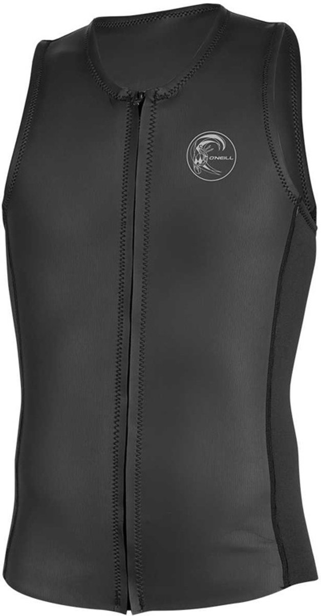 2025 O'Neill O'riginal 2mm Front Zip Neoprene Vest BLACK