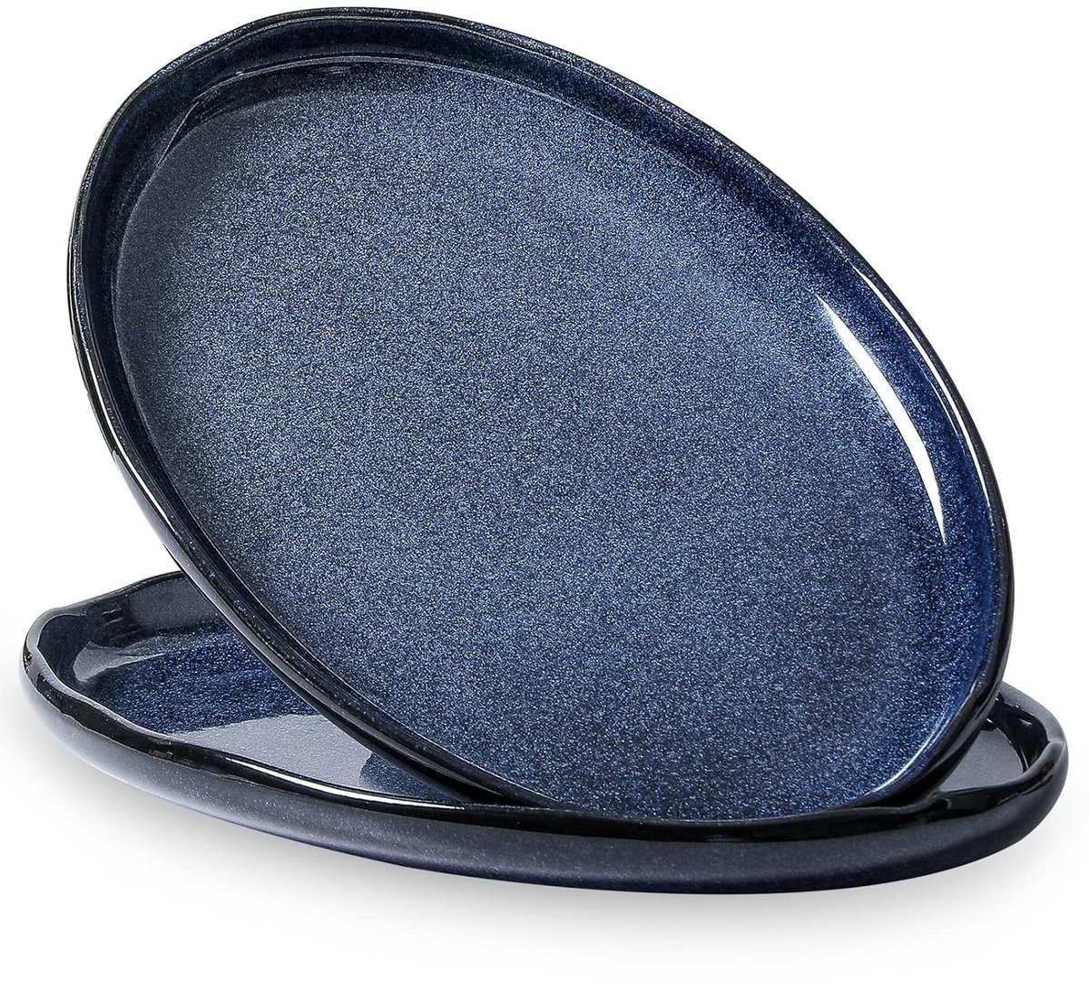 Ovale serveerschaal - 14,5 inch - porselein - stapelbaar