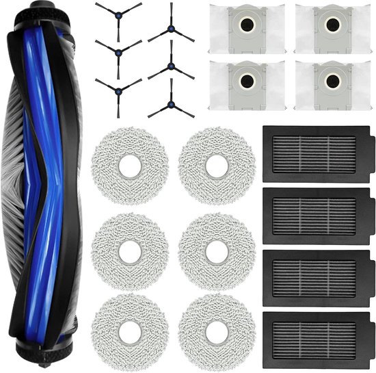Pour aspirateur Robot NARWAL YJCC001-1 brosse latérale filtre HEPA pièces de rechange en tissu Pour aspirateur Robot NARWAL YJCC001-1 brosse latérale filtre HEPA pièces de rechange en tissu