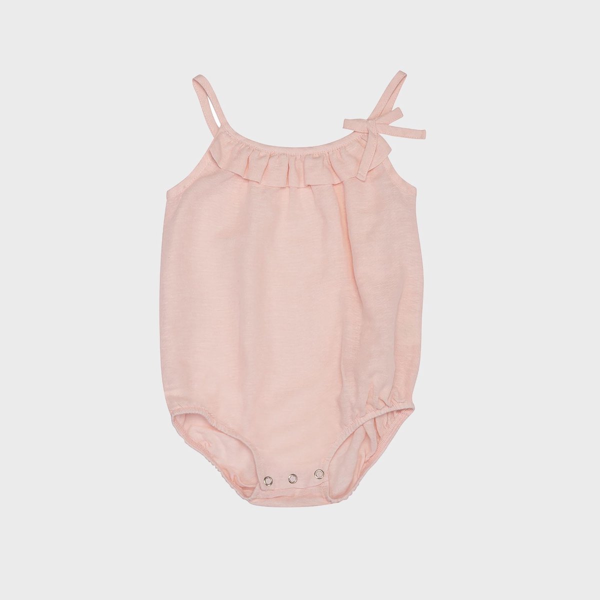 Babybodysuit OrganicEra biologische hennep babyrompertje met ruches