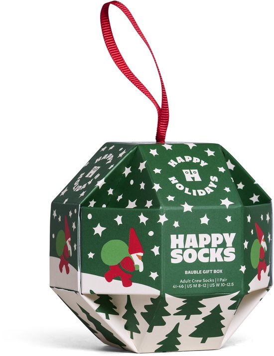 Happy Socks - 1-Pack Snow Globe Sock Gift Set - Heren - Sokken
