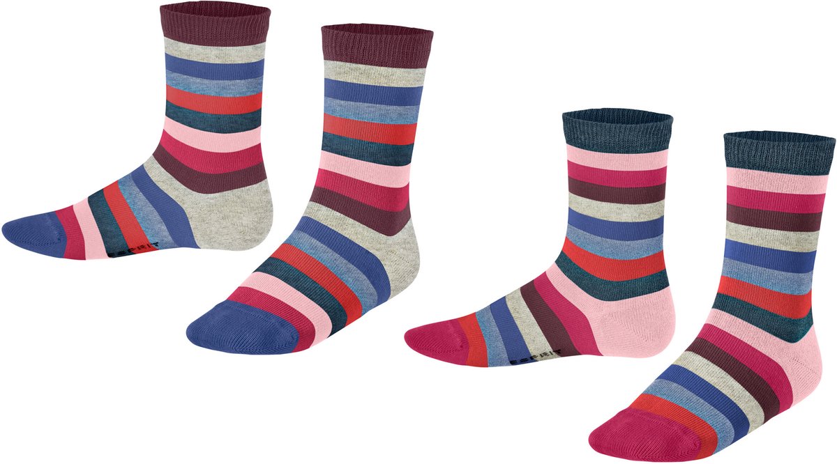 Esprit Sokken Multicolor Stripe 2-Pack