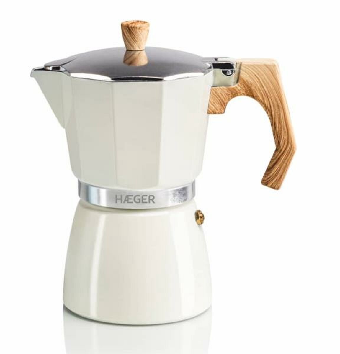Italiaanse Koffiepot Haeger CP-06A.010A