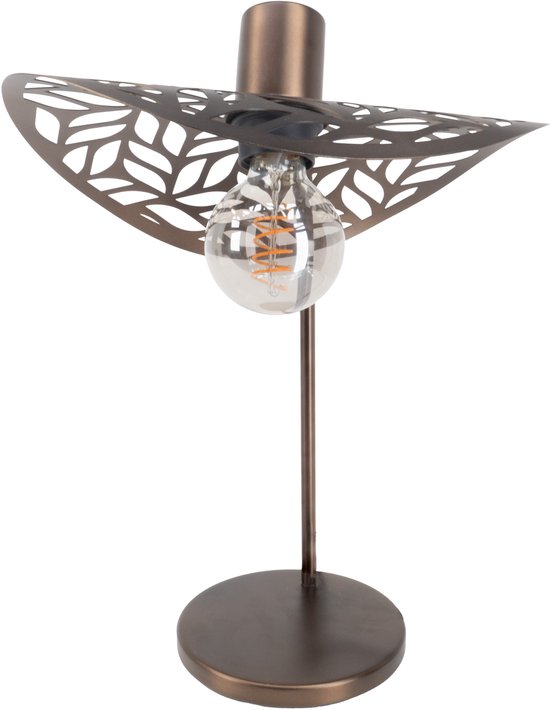 Lampe de table EGLO Swaby - E27 - 46,5 cm - Bronze