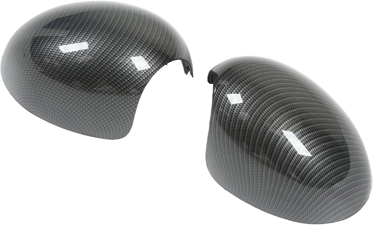 Image of Achteruitkijkspiegel Cover Trim,Vervanging Carbon Fiber Spiegel Covers Links En Rechts Paar Voor R55 R56 R57 R58 R59 R60 R61 2007-2016 Gz.Fk057Twl/R Auto Spiegel