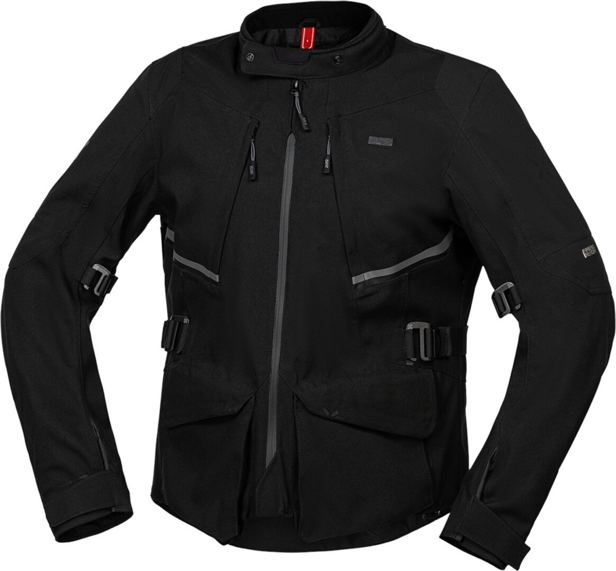 IXS Tourster-STX 1.0 Waterdichte Zwart Textiele Motorjas - Jas
