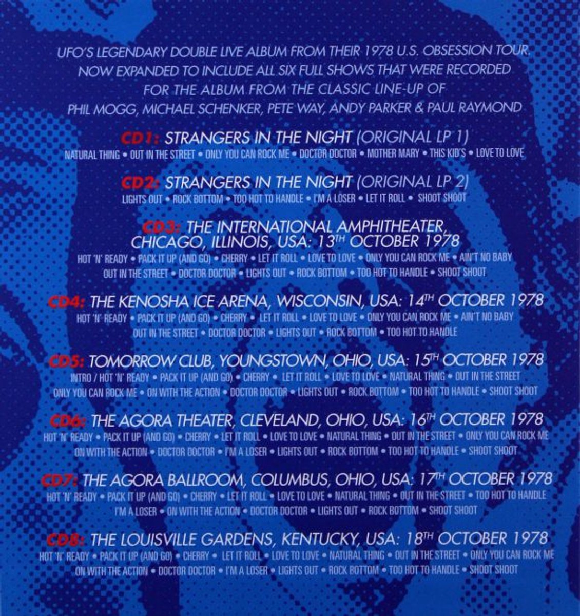 UFO Strangers In The Night - Deluxe Edition 8xCD Digipak - 20