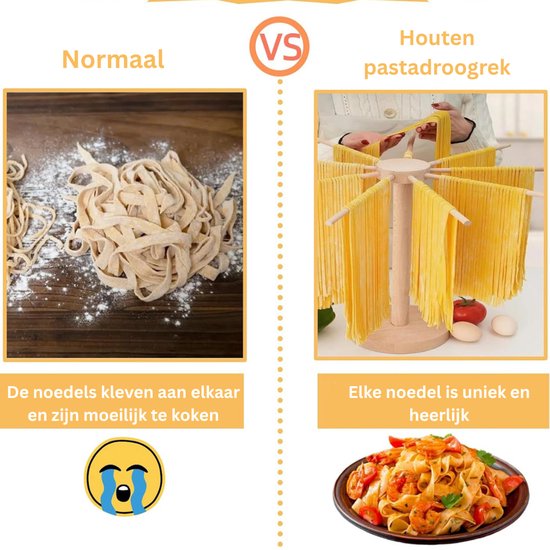 Pasta Droogrek - Pastamachine - Eigen Pasta Maken - Koken van Merkloos — afbeelding 4