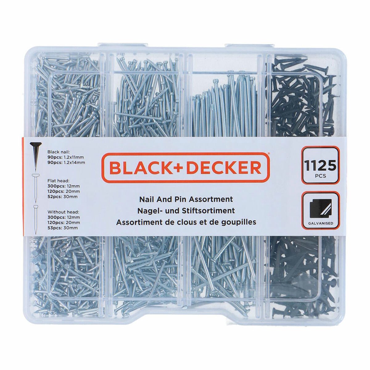 Black&decker Black+decker Assortimentsdoos Roestvrij - Staal