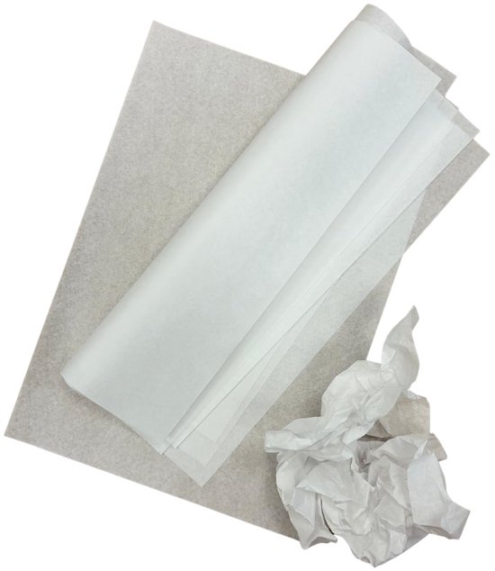 Be Creative Grote vellen zuurvrij wit zijdepapier, perfect voor