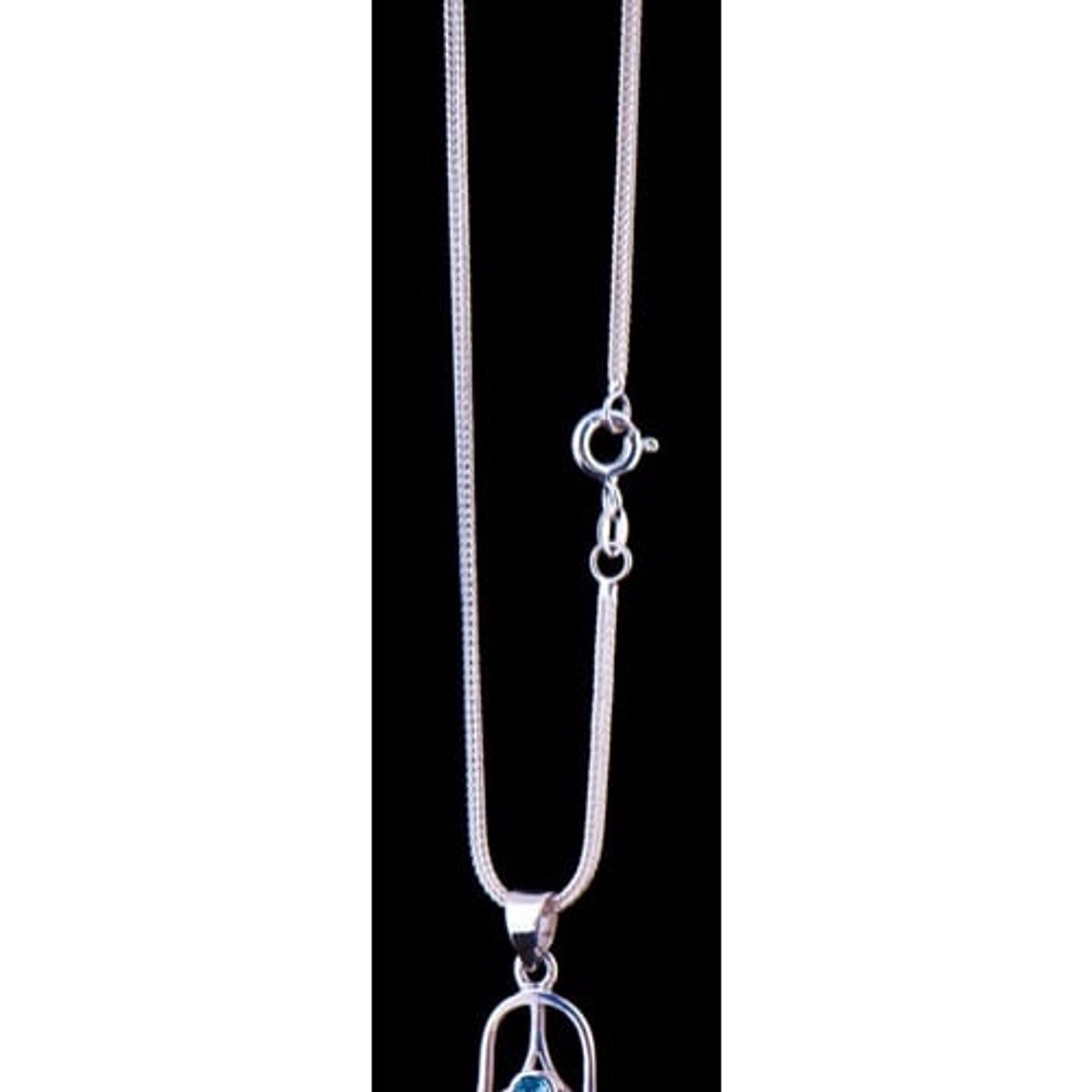 Vossenstaart ketting 45 cm
