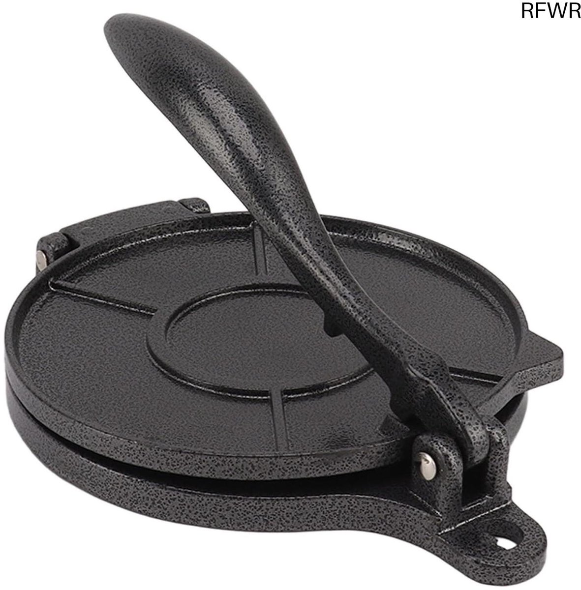 RFWR Multifunctionele Roti Maker en Tortillapers Efficiënte Keuken Tool 20 cm Zwart