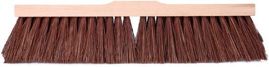 Sorex Straatbezemkop Bassin - hout - breed 60 cm - harde natuurlijke vezels - buitenbezem - luxe kwaliteit van Sorex — afbeelding 2