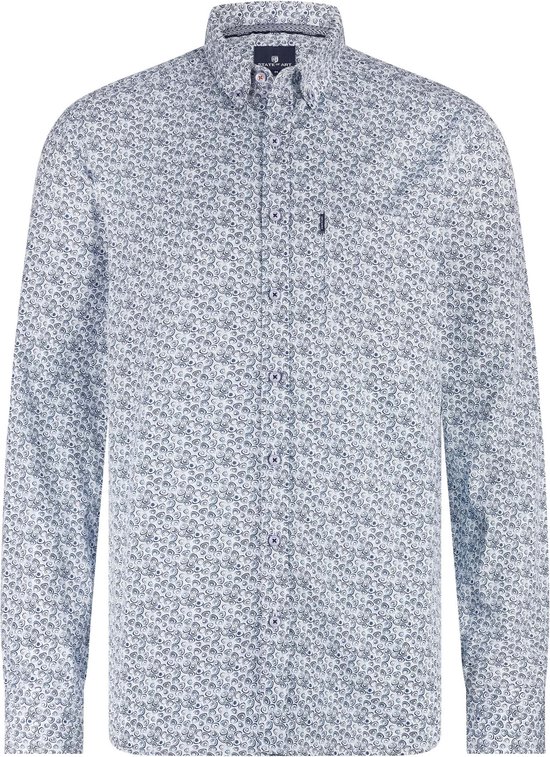 State Of Art Overhemd Poplin Shell Blauw - Maat 3XL - Heren - Overhemden Casual