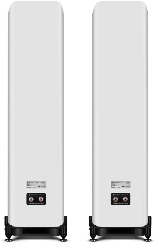 Wharfedale EVO 5.4 Vloerstaande Speakers - Hifi Stereo Set - Passieve Speaker - 3-Weg Luidsprekers - Wit van Merkloos — afbeelding 3