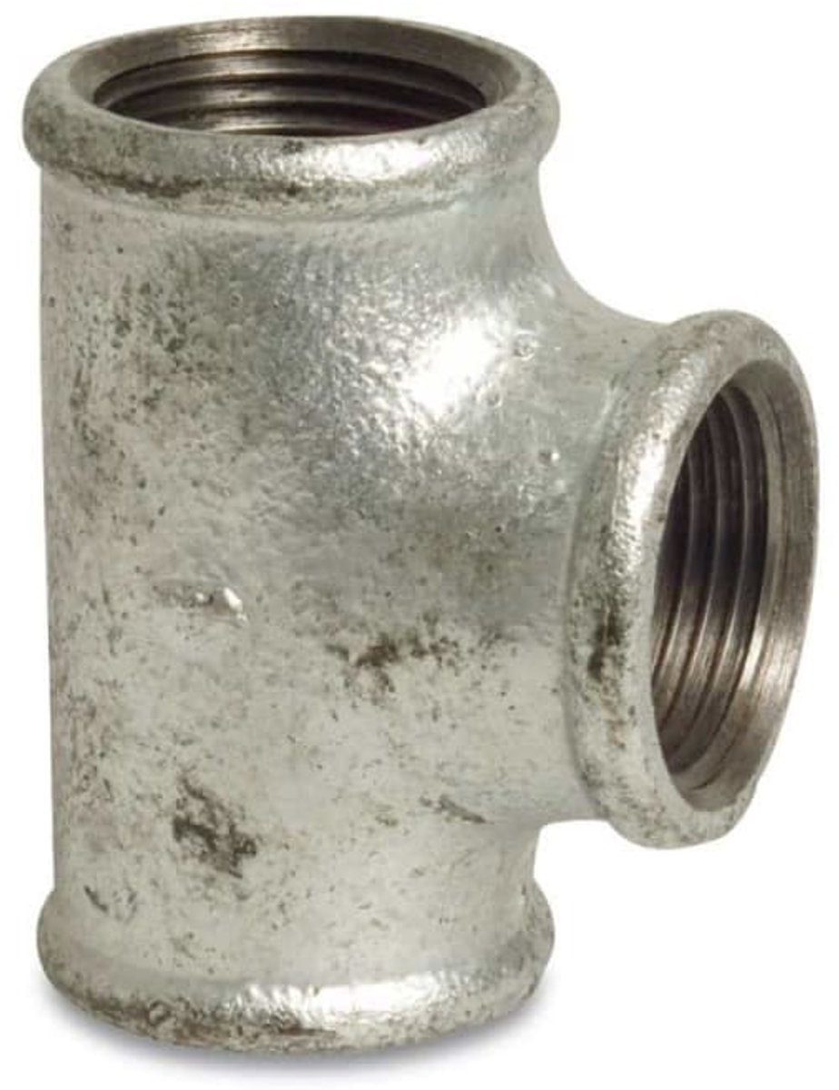 T-stuk tempergietijzer 3/4 inch