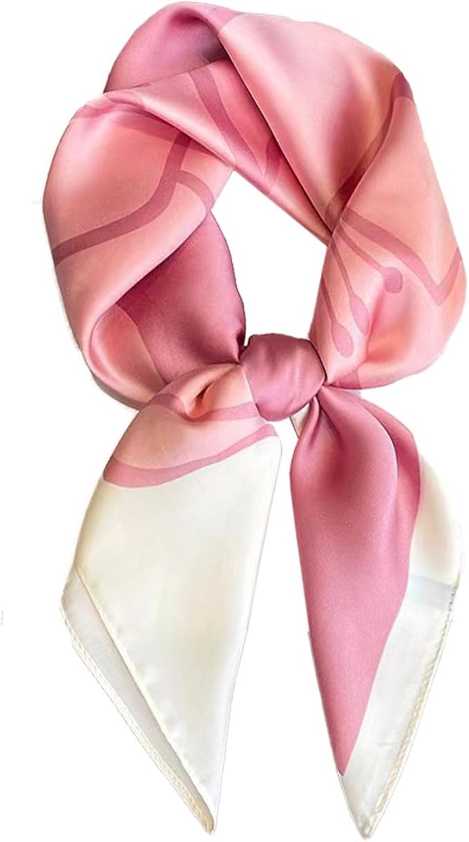 Dames zijden sjaal, elegante en lichte zijden zakelijke sjaal, geschikt voor alle gelegenheden