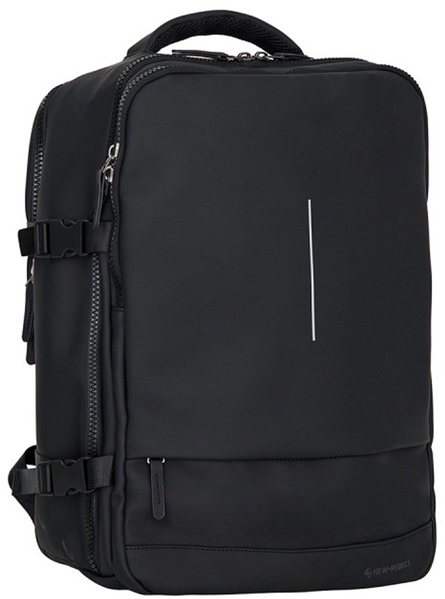 Jessi Easton Cabin Backpack –17L Onderseat Rugzak, Waterdicht en Goedgekeurd voor Luchtvaartmaatschappijen Zwart