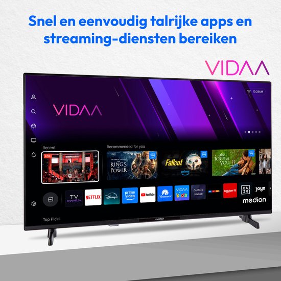 Medion MD 840101 - 40 inch - Full HD Smart TV