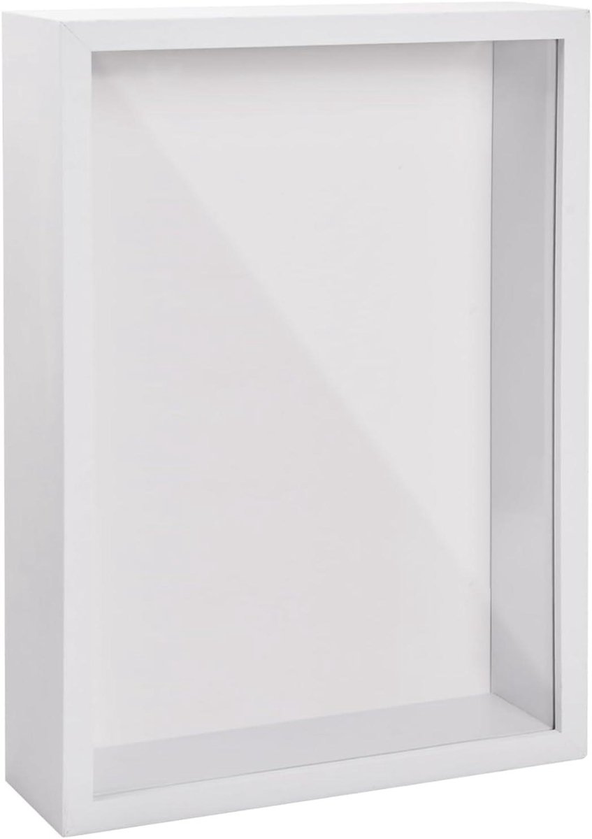 ByShane - Shadow Box Frames voor Ambachten in A4 Formaat - 3D Diepe Frame voor Geperste Bloemen - Fotolijstje met Diepe Display Box