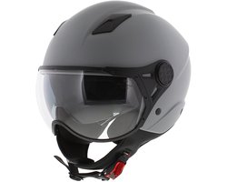 Vito jet helm Lavori mat grijs M