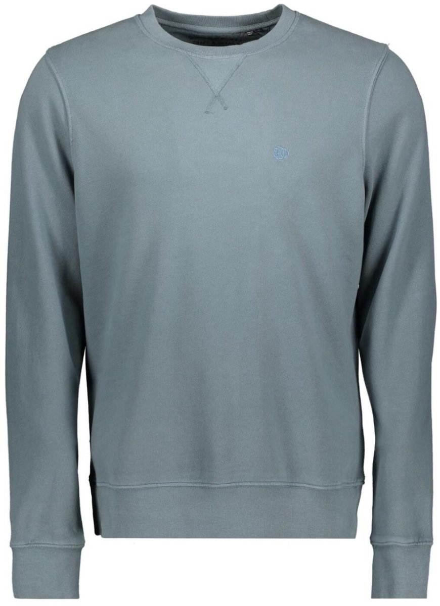 Superdry Trui Classic Essential Sweatshirt M2014044a 9vc Stormy Weather Mannen Blauw