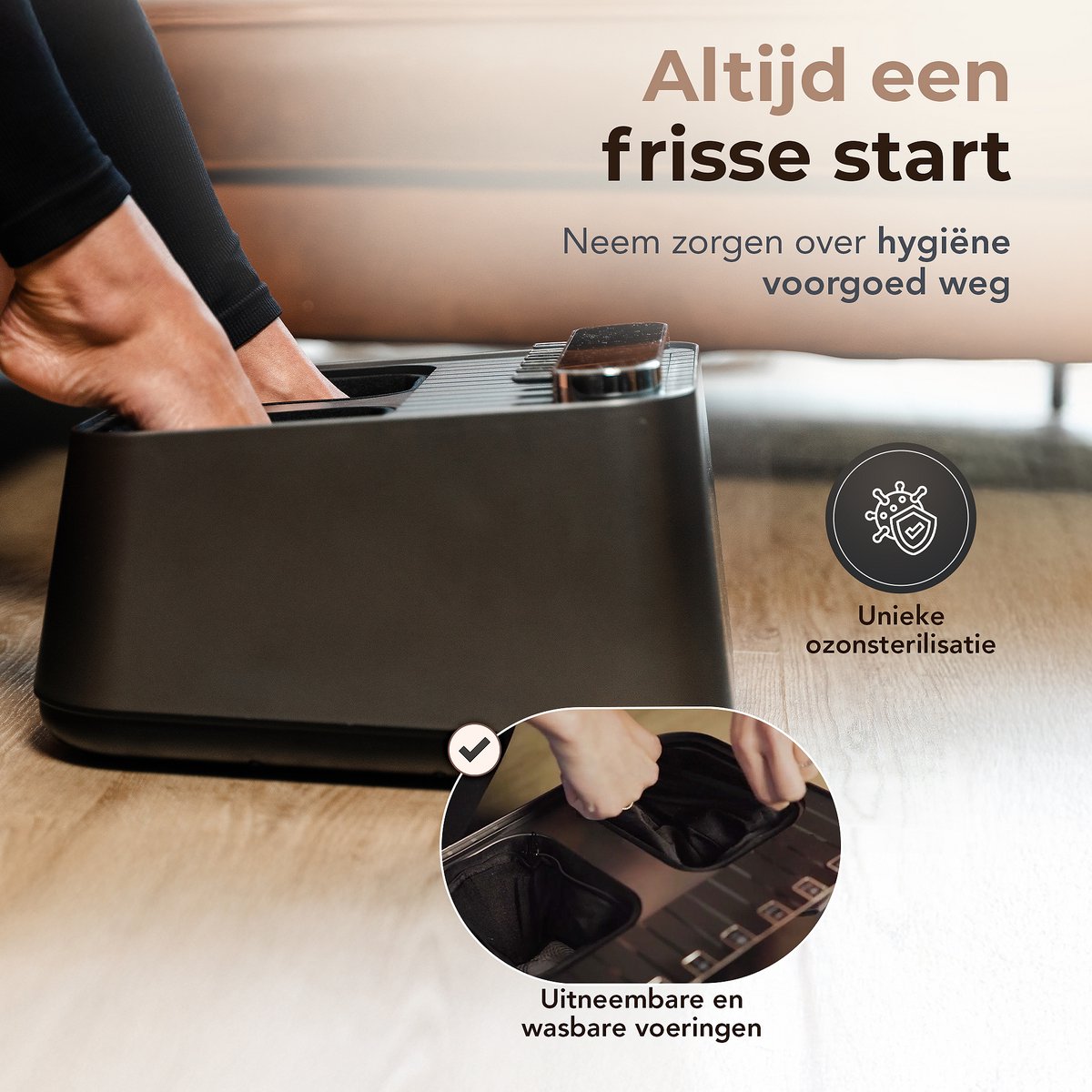 LunaSea's Voetmassage Apparaat met Shiatsu en - afbeelding 3
