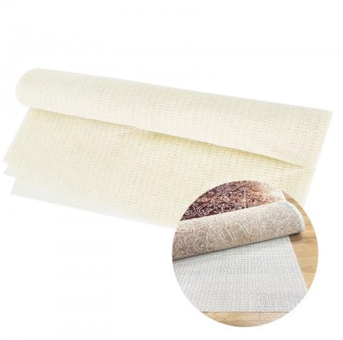 Ibenzoa® Antislip Tapijtonderlegger voor Diverse Vloertypen en Maatwerk Opties, 100 x 160 cm