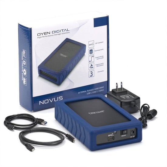 Oyen Digital Novus USB-C HDD - 30TB van Merkloos — afbeelding 5