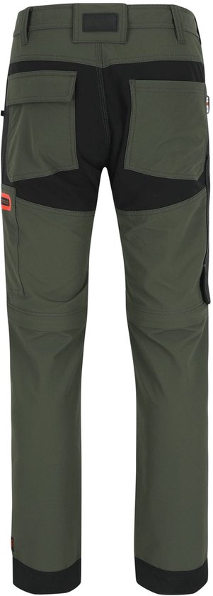 Pantalon zippé Herock Tornado Kaki foncé 52