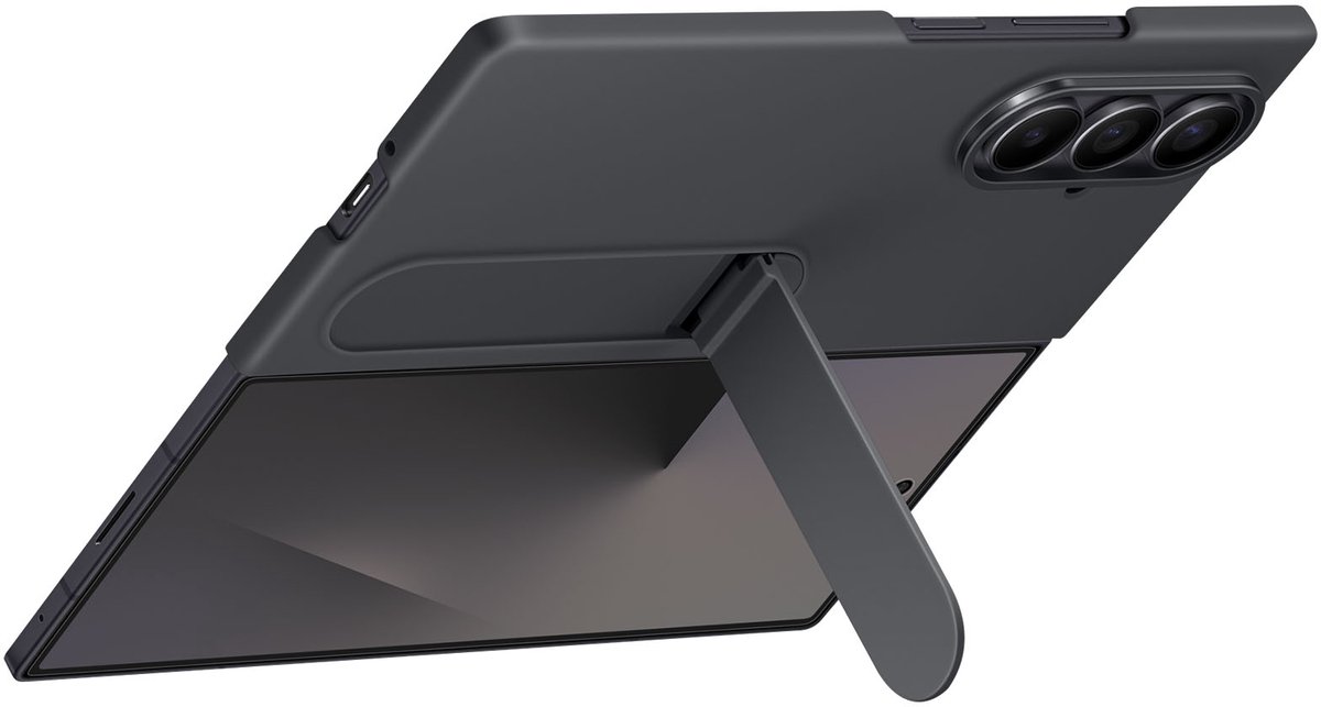 Samsung Galaxy Z Fold 7 Siliconen Back Cover Zwart