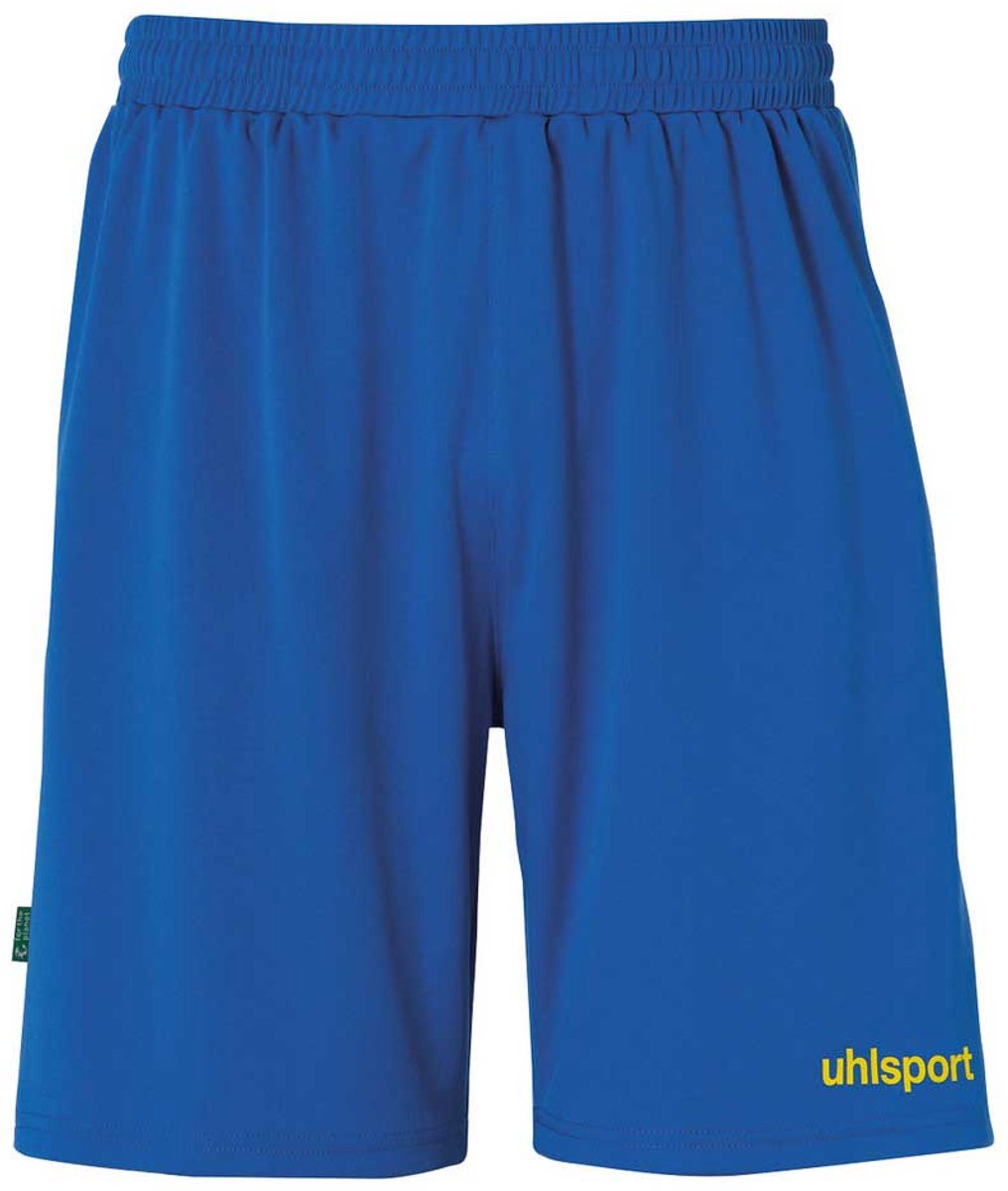 Uhlsport Kinder Sportshort Center Basic Shorts Ftp 1005306 Azurblau/Limonengelb-152