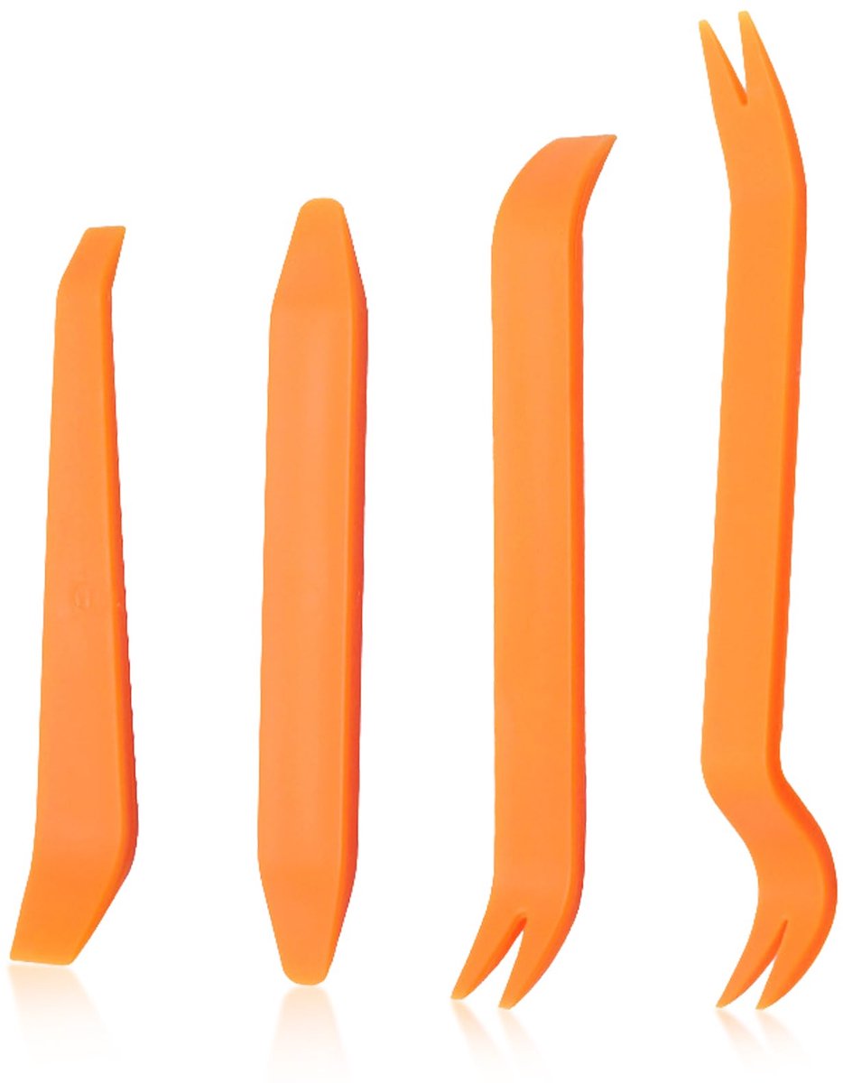 Auto Demontagegereedschap Set - 4 Stuks Hefboomgereedschap voor Deurbekleding en Binnenbekleding