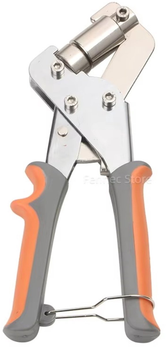 Vixson - Oogjestang - Zeilringtang - Schoenmontagegereedschap - Inclusief 100 Oogjes - (9x22cm) - HOLANKO