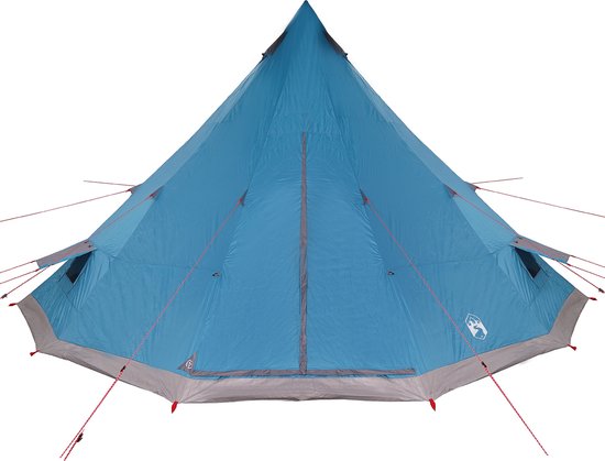 vidaXL - Famili - tent - Tipi - Blauw - 12-Persoon - Waterdicht van Vidaxl — afbeelding 4