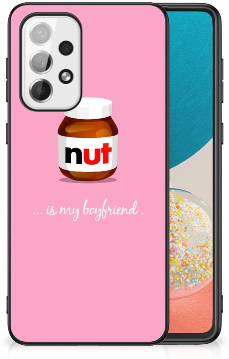 Samsung Galaxy A73 Back Cover Hoesje Nut Boyfriend