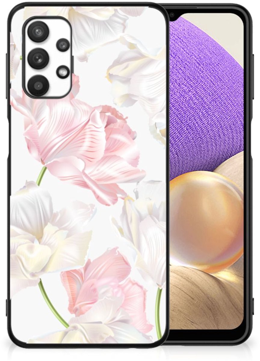 Samsung Galaxy A32 5G Bloemen Hoesje Lovely Flowers
