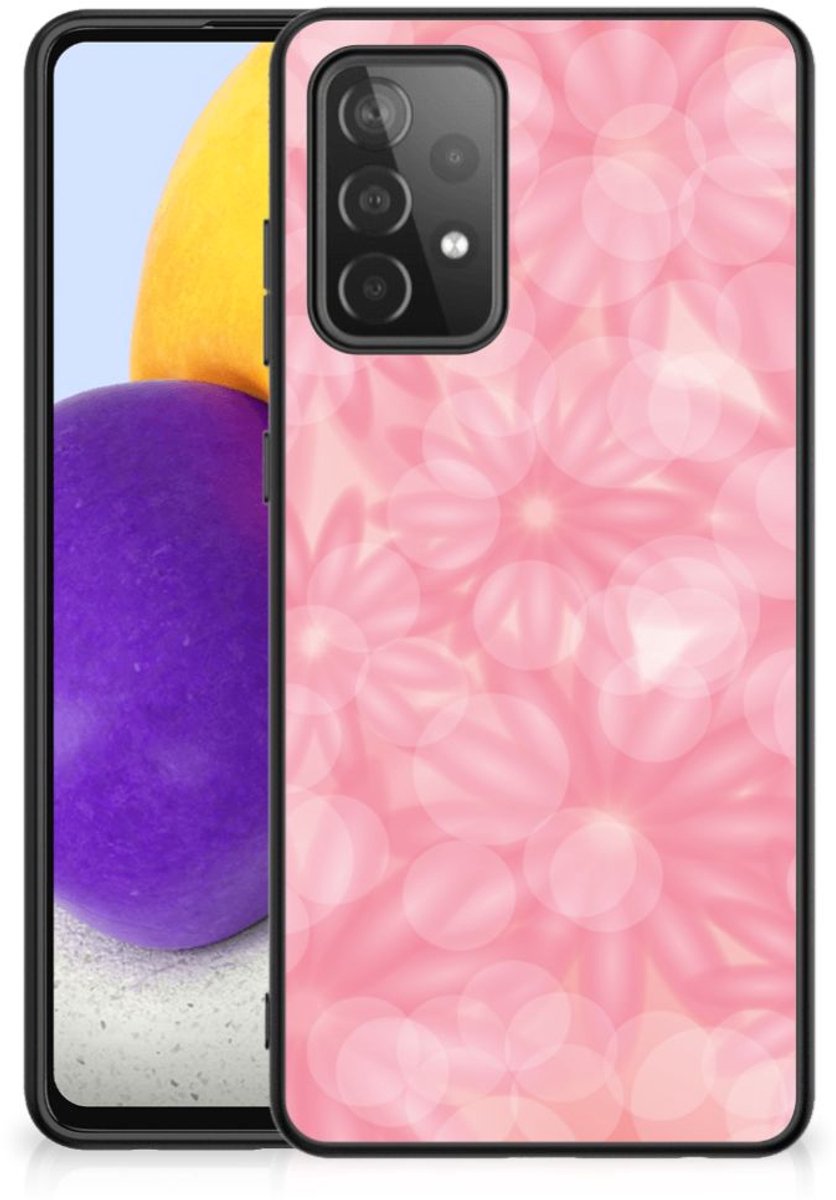 Samsung Galaxy A72 (5G/4G) Bloemen Hoesje Spring Flowers