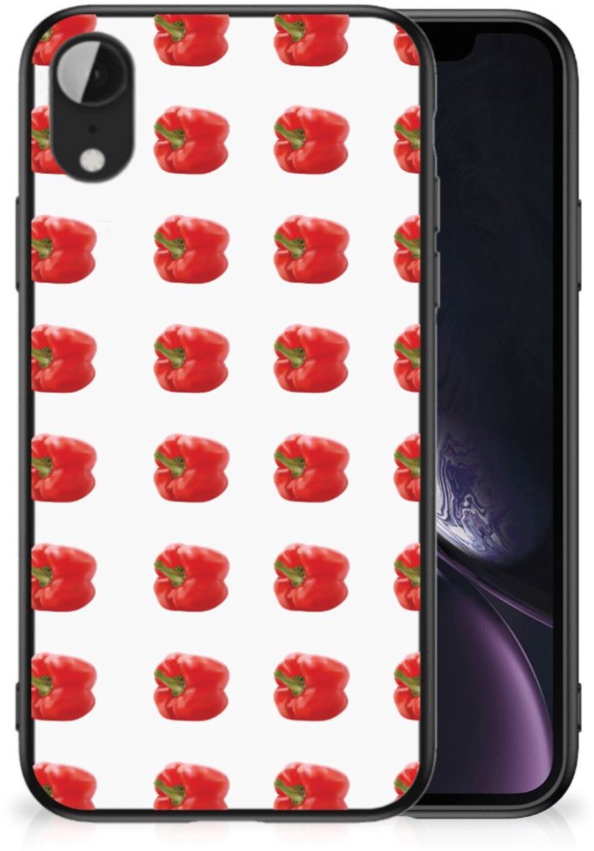 Apple iPhone XR Back Cover Hoesje Paprika Red