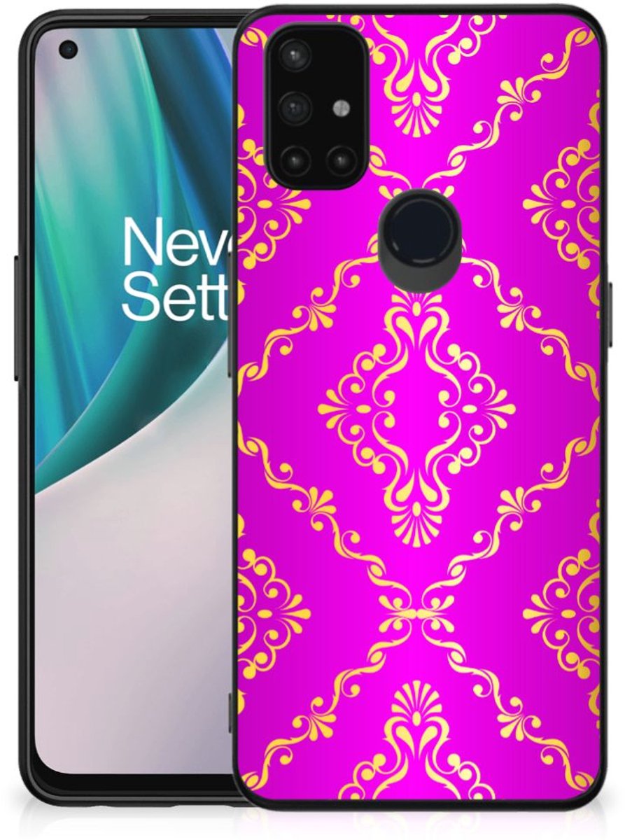 Back Cover OnePlus Nord N10 5G Barok Roze