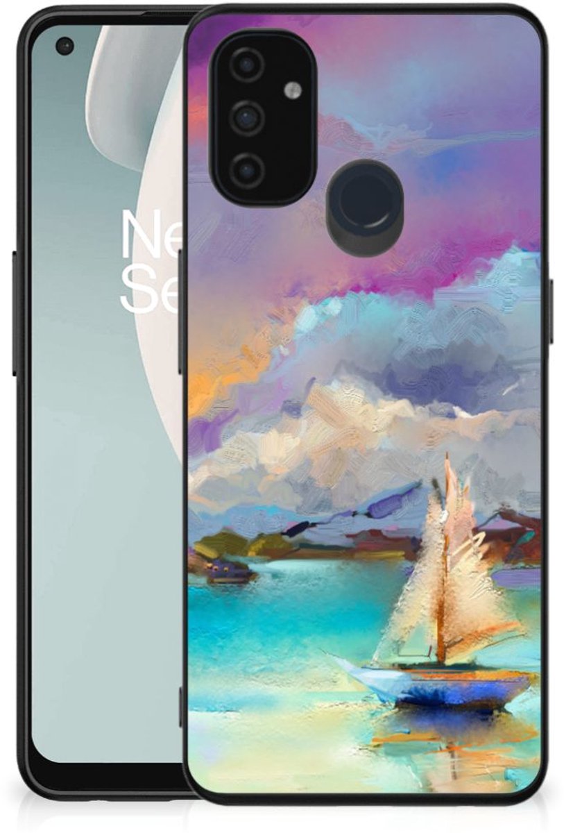 Kleurrijke Telefoonhoesje OnePlus Nord N100 Boat