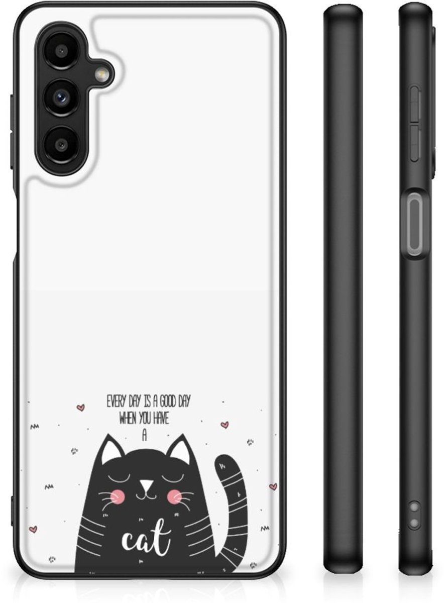 Samsung Galaxy A14 5G Hoesje Cat Good Day