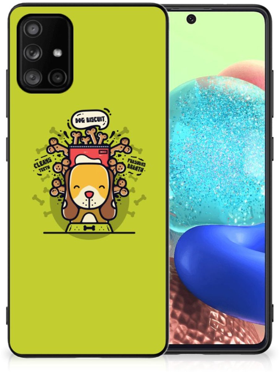 Samsung Galaxy A71 Hoesje Doggy Biscuit
