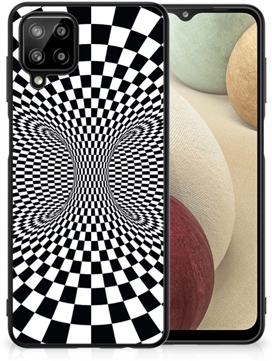 Back Cover voor Samsung Galaxy A12 Backcover Illusie