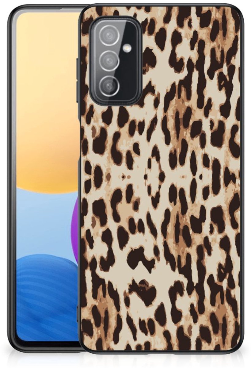 Samsung Galaxy M52 Dierenprint Telefoonhoesje Leopard