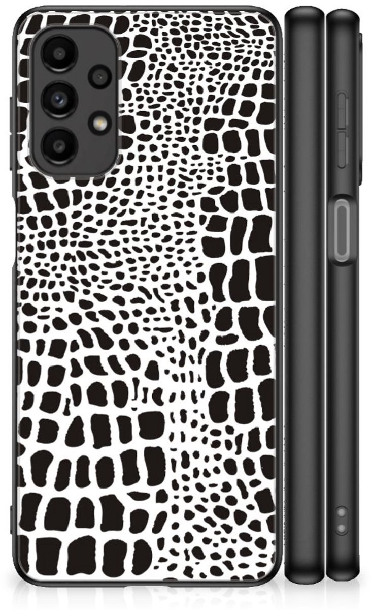 Samsung Galaxy A13 4G Dierenprint Telefoonhoesje Slangenprint