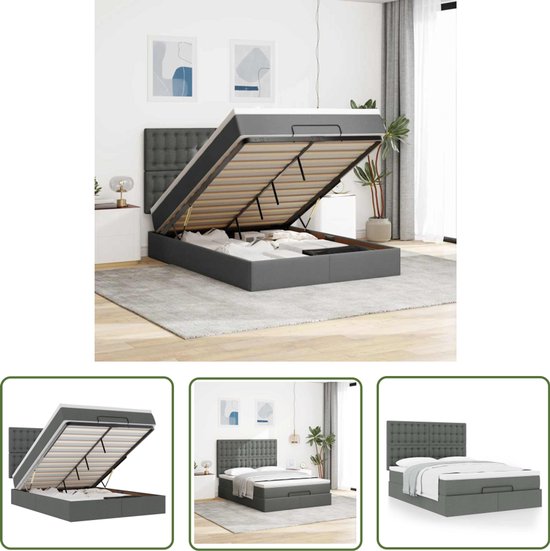Boxspringbed 140×200 met matras en topper - fluweel - licht beige - DAISSY