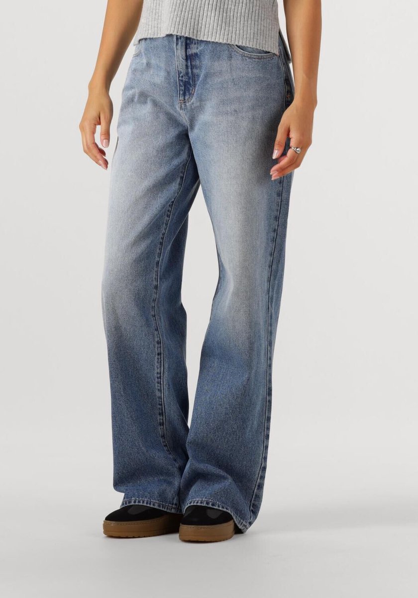 ABRAND JEANS 95 Mid Baggy Jenna Jeans Dames - Broek - Blauw - Maat 32