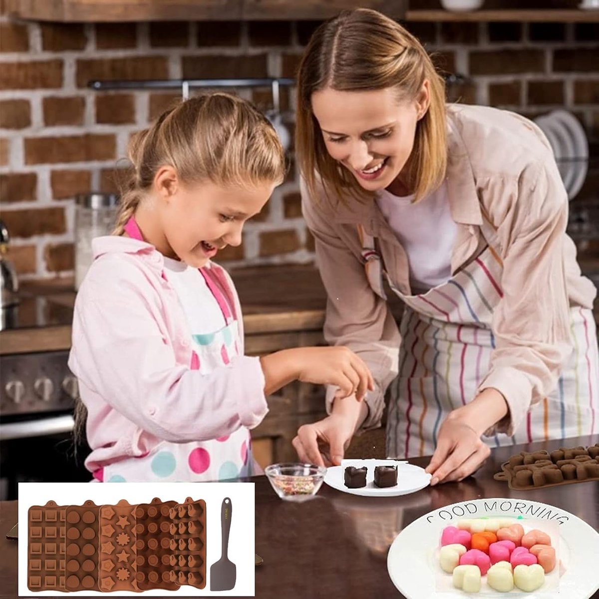 Molly Lac Combo systeem dual form siliconen mallen voor French. Vorm