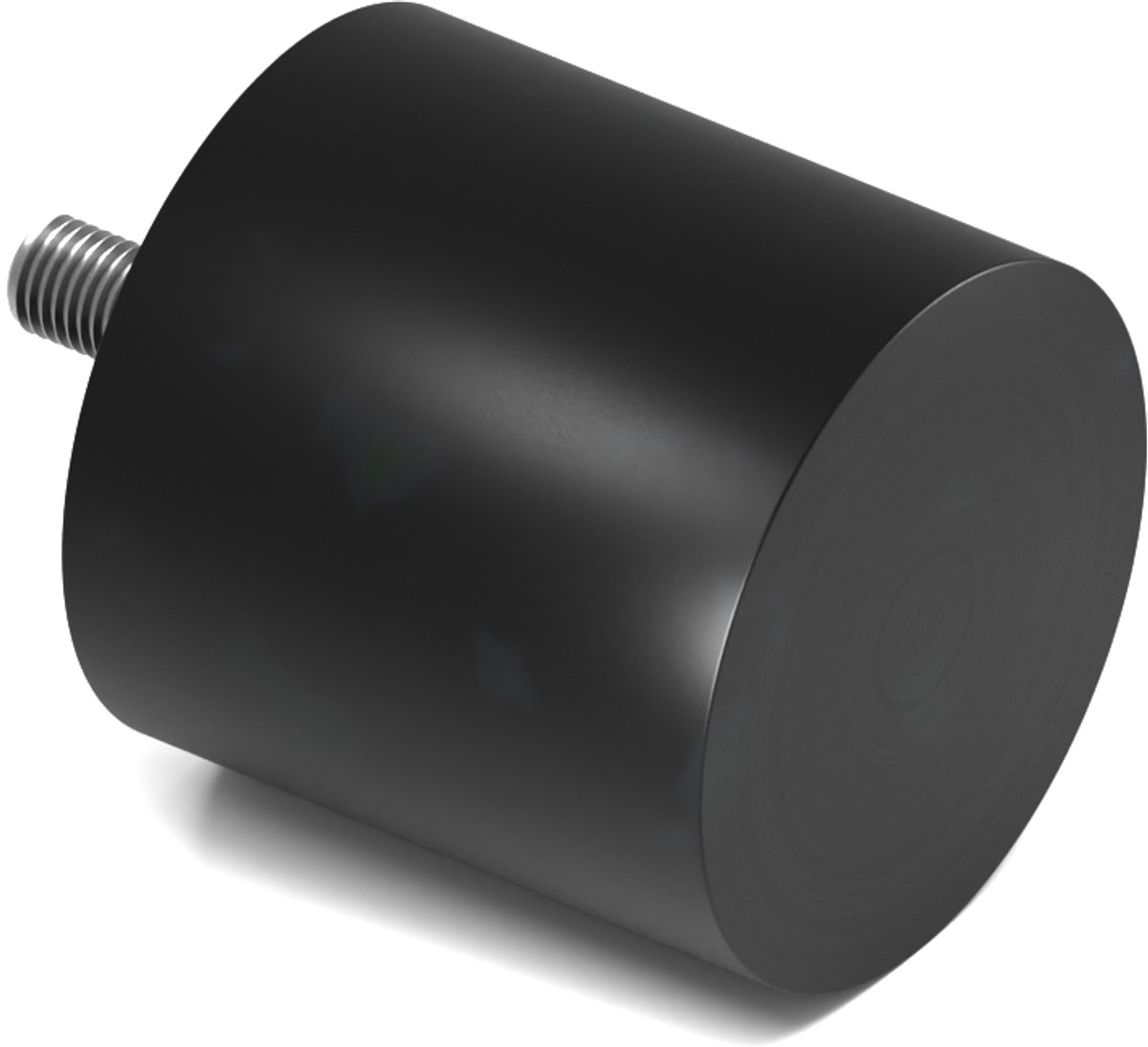Rubbermagazijn - Trillingsvoet Type D 100x100mm - M16 - Per stuk